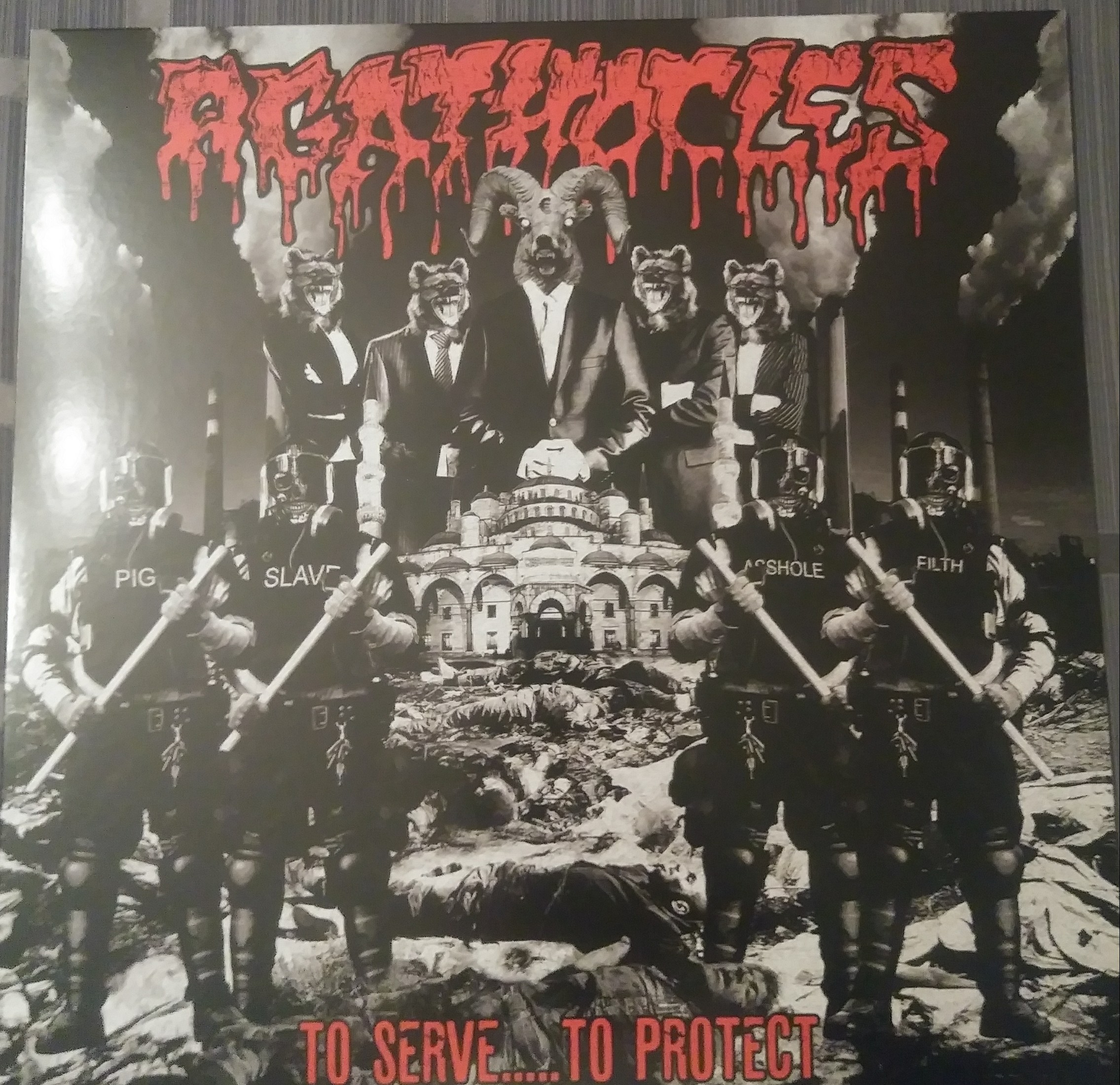 AGATHOCLES - "TO SERVE.....TO PROTECT" LP