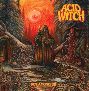ACID WITCH - "ROT AMONG US" DIGIPAK CD ACID WITCH - "ROT AMONG US" DIGIPAK CD