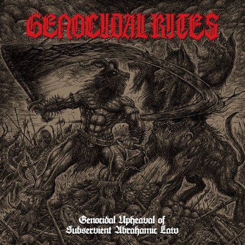 GENOCIDAL RITES - "GENOCIDAL UPHEAVAL OF SUBSERVIANT..." LP GENOCIDAL RITES - "GENOCIDAL UPHEAVAL OF SUBSERVIANT..." LP