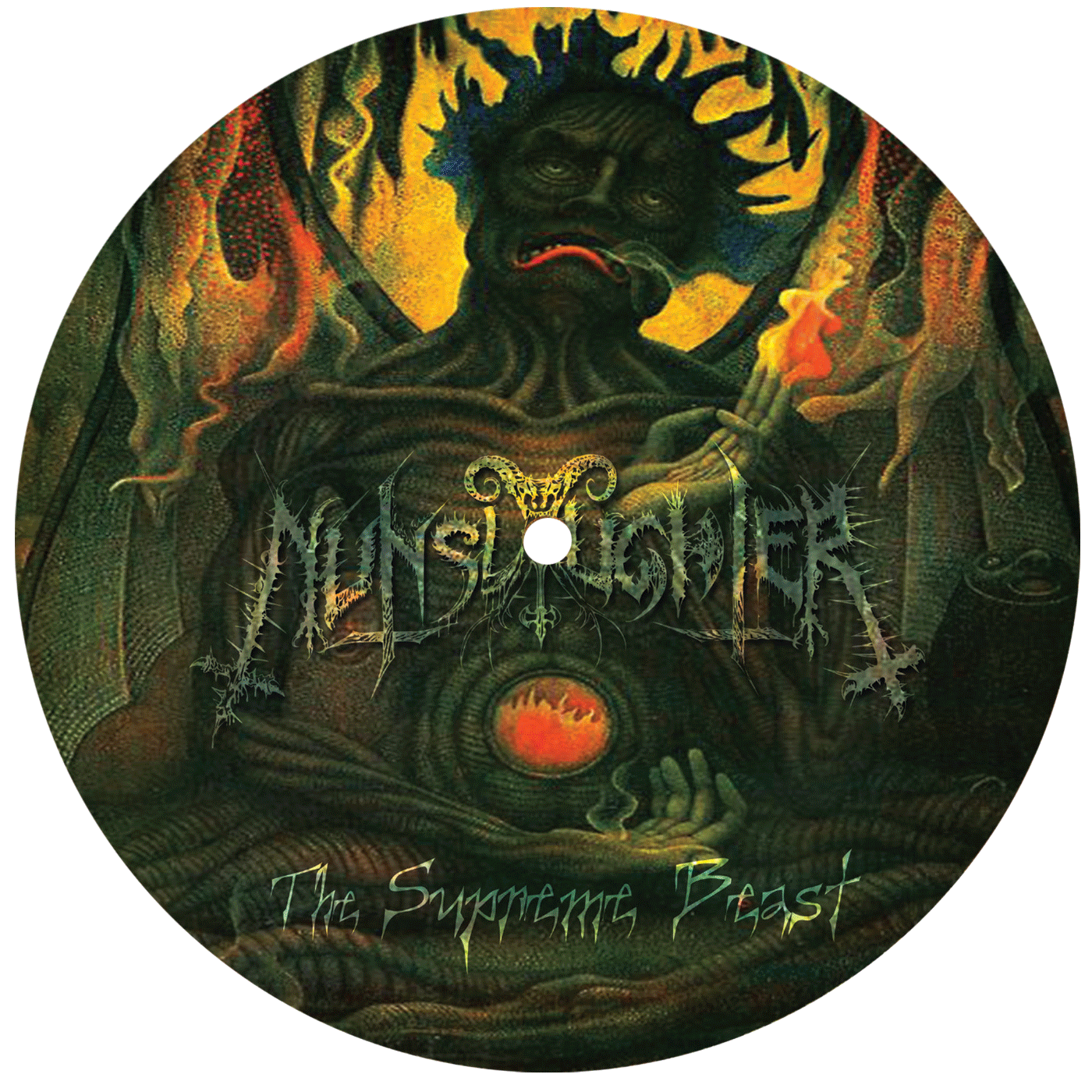 NUNSLAUGHTER – “THE SUPREME BEAST” PICTURE DISC 7”