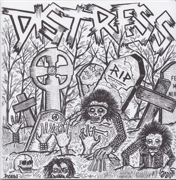 DISTRESS - "DIVIDE AND CONQUER" 7" - Click Image to Close