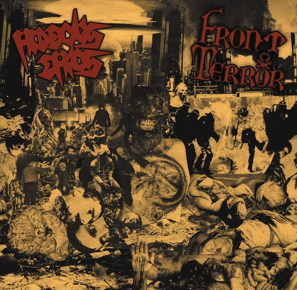 FRONT TERROR / HIDEOUS CHAOS - SPLIT LP