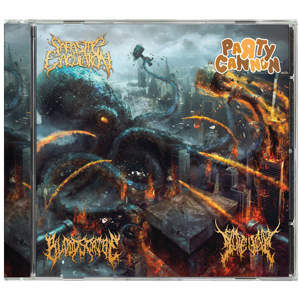 PARTY CANNON / PARASITIC EJACULATION / GOREVENT / BLOODSCRIBE -