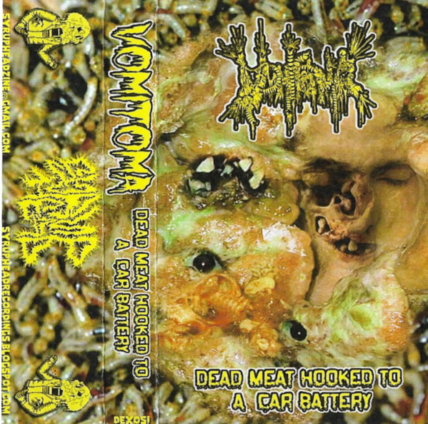 VOMITOMA - "DEAD MEAT HOOKED TO A CAR BATTERY"