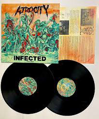 ATROCITY - "INFECTED + EARLY DEMOS" 2 X LP