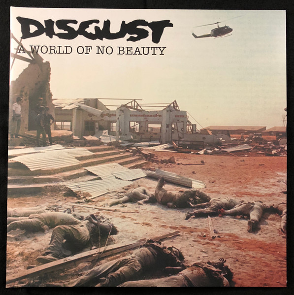 DISGUST - "A WORLD OF NO BEAUTY / THROWN INTO OBLIVION" 2 X LP - Click Image to Close