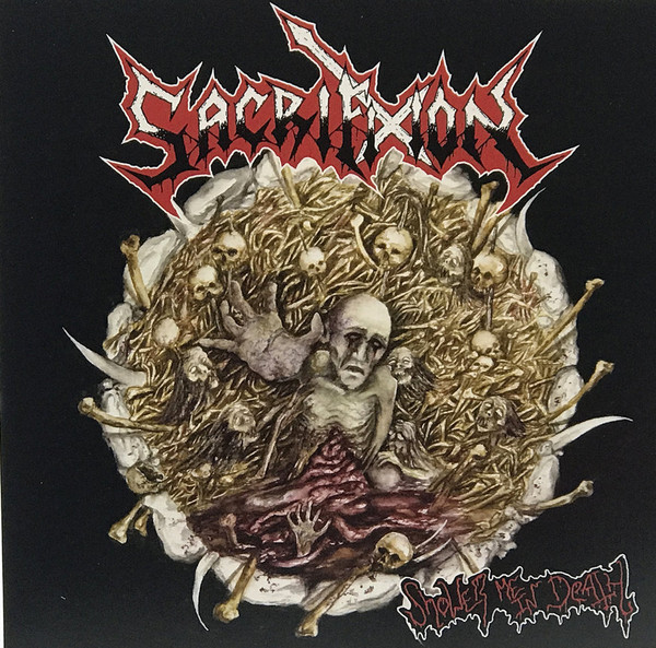 SACRIFIXION - "SHOWER ME IN DEATH" 7"