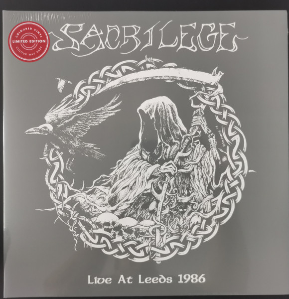 SACRILEGE - "LIVE AT LEEDS 1986" LP