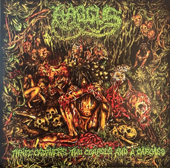 HAGGUS - "THREE CADAVERS , TWO CORPSES , AND A CARCASS" 7" HAGGUS - "THREE CADAVERS , TWO CORPSES , AND A CARCASS" 7"