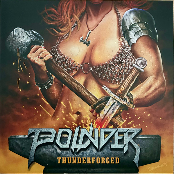 POUNDER - "THUNDERFORGED" LP POUNDER - "THUNDERFORGED" LP