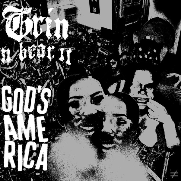 GODS AMERICA / GRIN AND BEAR IT - SPLIT LP