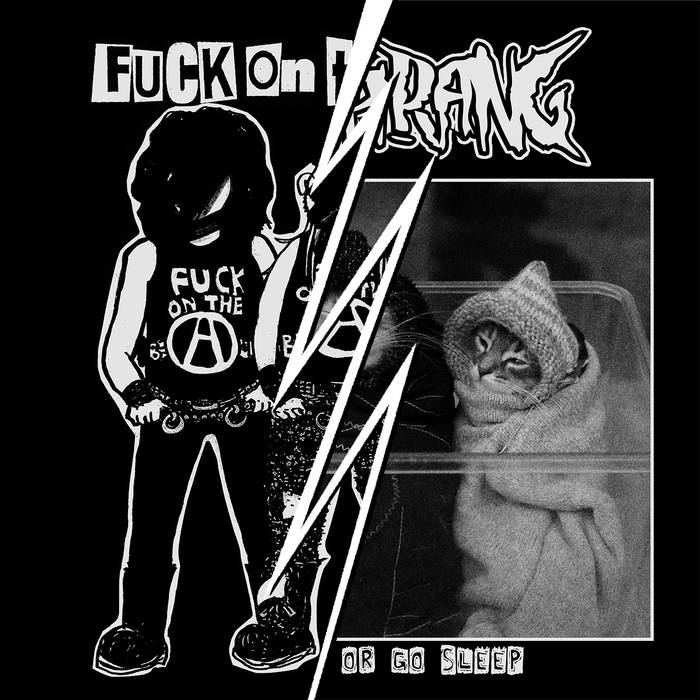 FUCK ON THE BEACH / TERLARANG - SPLIT LP (ORANGE vinyl)