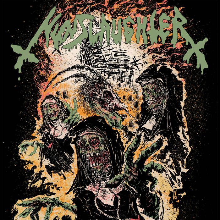 NUNSLAUGHTER - "HEAR THE WITCHES CACKLE" LP