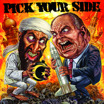 PICK YOUR SIDE – “LET ME SHOW YOU HOW DEMOCRACY WORKS” DIGIPACK