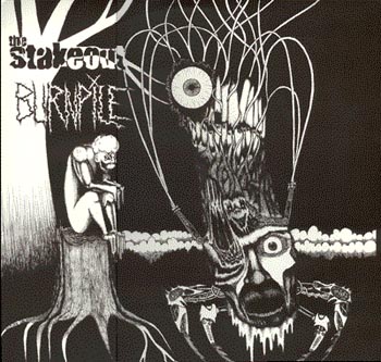 BURNPILE / THE STAKEOUT - SPLIT LP