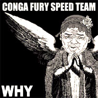 CONGA FURY / SHITSTORM - SPLIT 7" - Click Image to Close