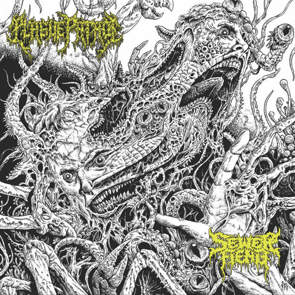 PLAGUE PATROL / SEWER FIEND - SPLIT CD