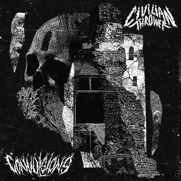 CIVILIAN THROWER / CONVULSIONS - SPLIT LP